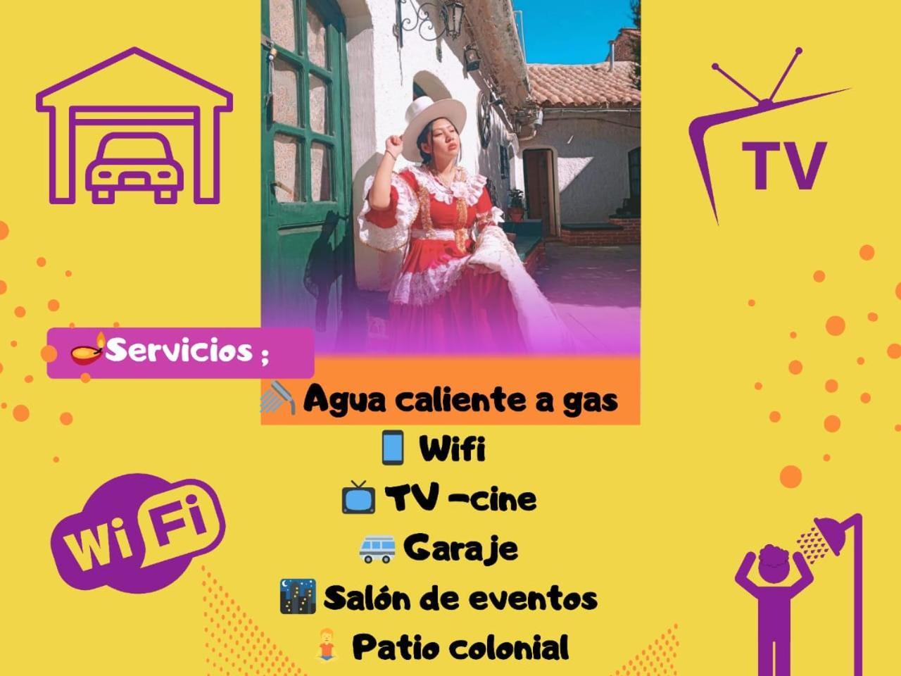 Casa De Huespedes Maria Victoria Hotell Potosí Exteriör bild